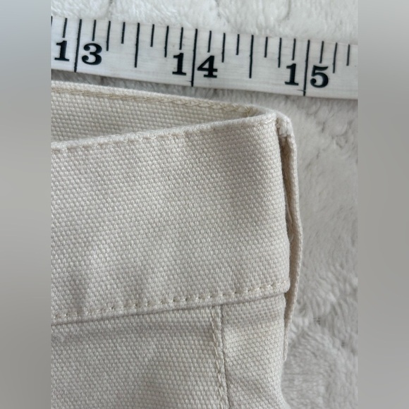 J. Crew Straight Leg Ankle Pants in Natural NWT Size 26 - Picture 5 of 6